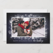 nachtvorst | Vakantiefotokaart Feestdagenkaart (Voorkant)