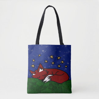 nachtvos tote bag