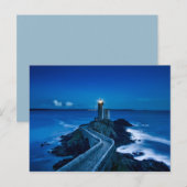 nachtvuurtoren - briefkaart (Voorkant / Achterkant)