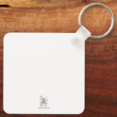 Nachtwacht - Adelaarsfamilie onder de sterren Sleutelhanger (Achterkant)