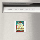 Nachtwacht - Chihuahua op dienst Magneet (Insitu (Vaatwasser))