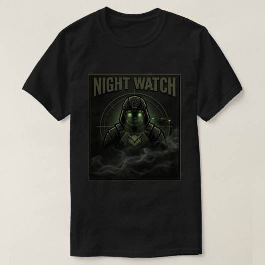 Nachtwacht Tactisch T-Shirt (Design voorkant)