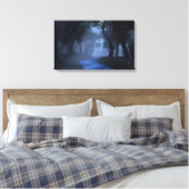 Nachtwandeling Canvas Print (Insitu (Slaapkamer))
