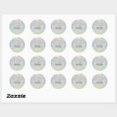 Nachtweide van de Liefde Wedding Stickers (Vel)