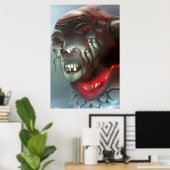 Nachtwinden door Wombott Poster (Thuiskantoor)