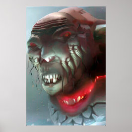 Nachtwinden door Wombott Poster