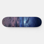 Nachtwoestijn Volle Maan Persoonlijk Skateboard (Horizontaal)