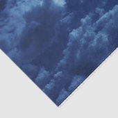 Nachtwolken met maan - Weefselpapier Tissuepapier (Detail)