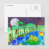 Nachtzeekikkikkers Briefkaart (Voorkant / Achterkant)
