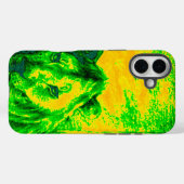 Nachtzicht Lion Art Fluorescerende Print Case-Mate iPhone Case (Achterkant (horizontaal))