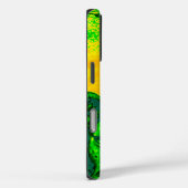 Nachtzicht Lion Art Fluorescerende Print Case-Mate iPhone Case (Achterkant / Rechts)