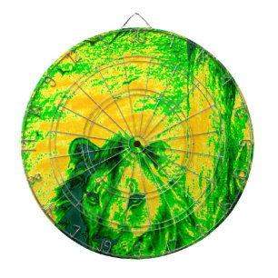 Nachtzicht Lion Art Fluorescerende Print Dartbord