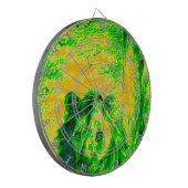 Nachtzicht Lion Art Fluorescerende Print Dartbord (Voorkant Links)