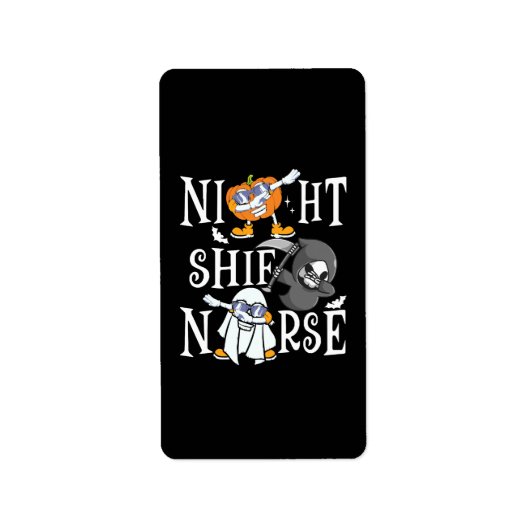 Nachtzuster Etiket (Voorkant)