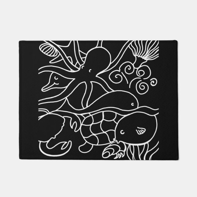 Nachtzwemmen Deurmat (Voorkant)