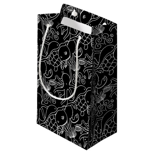 Nachtzwemmen Klein Cadeauzakje (Voorkant Gekanteld)