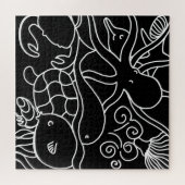 Nachtzwemmen Legpuzzel (Horizontaal)