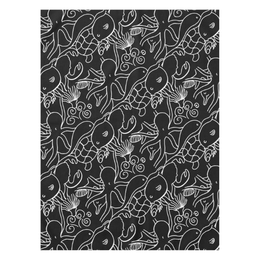 Nachtzwemmen Tafelkleed (Voorkant)