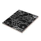 Nachtzwemmen Tegeltje (Zijkant)