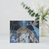 nacimiento de jesus feestdagenkaart (Staand voorkant)