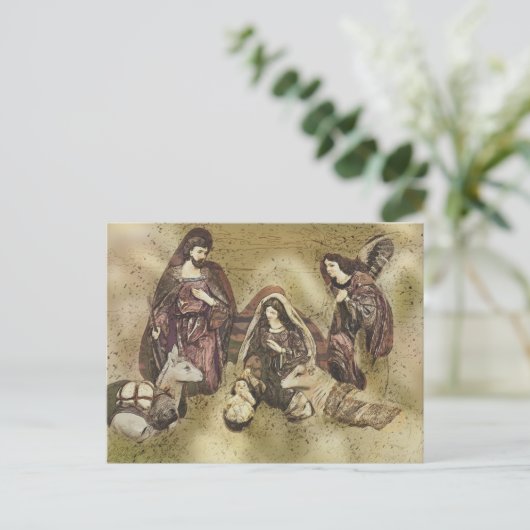 nacimiento feestdagenkaart (Staand voorkant)