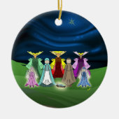 Nacimiento/Nativiteitsversiering Keramisch Ornament (Voorkant)