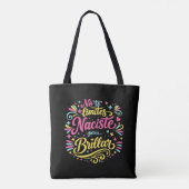 Naciste para brillar tote bag (Achterkant)