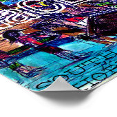 NaCL SURF ZUID OEVER WAIKIKI Poster (Hoek)