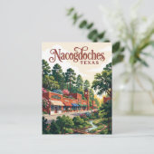 Nacogdoches, Texas Briefkaart (Staand voorkant)