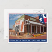 NACOGDOCHES TEXAS MERCANTILE BRIEFKAART (Voorkant / Achterkant)