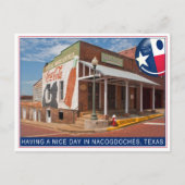 NACOGDOCHES TEXAS MERCANTILE BRIEFKAART (Voorkant)