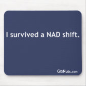 NAD Shift Mousepad Muismat (Voorkant)