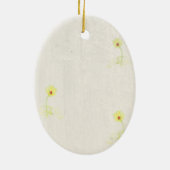 "Nada de turbe" San Teresa di Avila Keramisch Ornament (Achterkant)