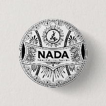 NADA ORIENTAL STYLE 1,25-INCH ROND BADGE