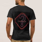 Nada UV Blauw Diamant T-shirt (Achterkant)