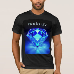 Nada UV Blauw Diamant T-shirt