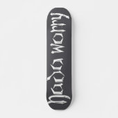 Nada Worry Deck Skateboard (Voorkant)