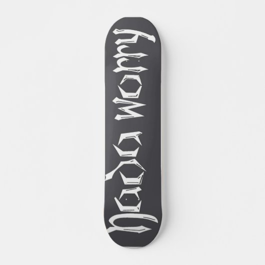 Nada Worry Deck Skateboard (Voorkant)