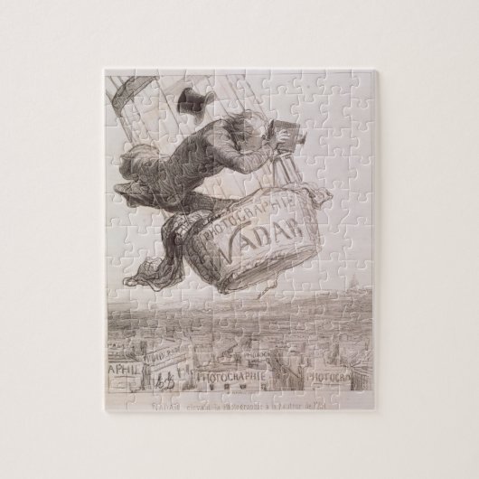 Nadar (1820-1910) met fotografie naar de hei legpuzzel (Verticaal)