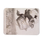 Nadar (1820-1910) met fotografie naar de hei magneet (Horizontaal)