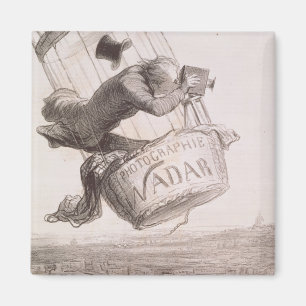 Nadar (1820-1910) met fotografie naar de hei magneet