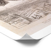 Nadar (1820-1910) met fotografie naar de hei poster (Hoek)