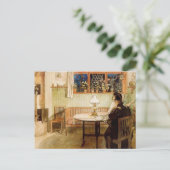 Nadat de kinderen naar bed zijn gegaan briefkaart (Staand voorkant)