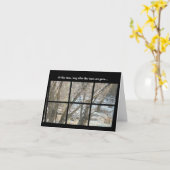 Nadat de tranen weg zijn kaart (Gele Bloem)