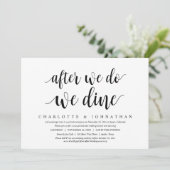 Nadat we dat hebben gedaan, gooien we de Elopement Kaart (Staand voorkant)