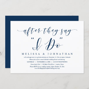 Nadat ze zeggen dat ik dat wel doe, trouwt ze met  kaart