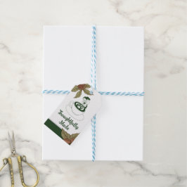 Nadenkend Gemaakte Koffie Latte Art Gift Tag Cadeaulabel