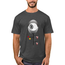 Nadenkend, mooi en uniek T-shirt