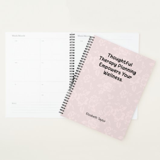 Nadenkend Therapieplannen Stimuleert Welzijn Planner (Display)