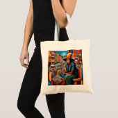 Nadenkend Tote Bag (Voorkant (product))